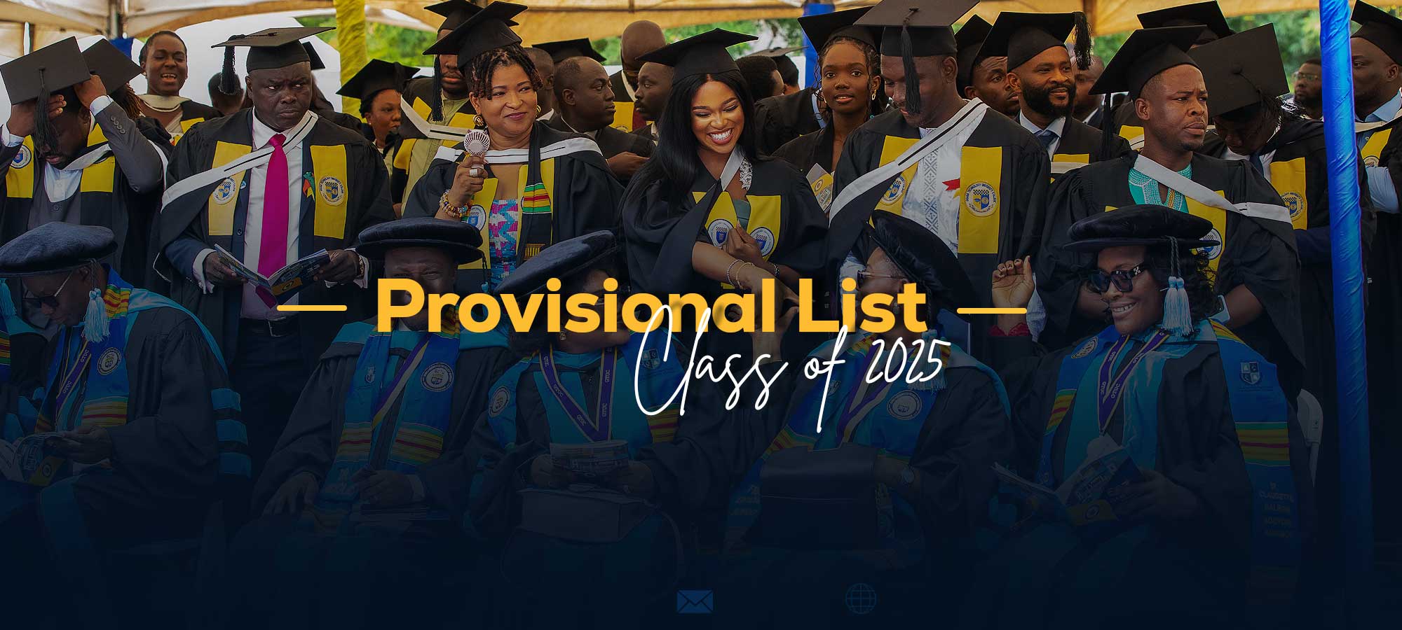 Provisional Graduation List Released