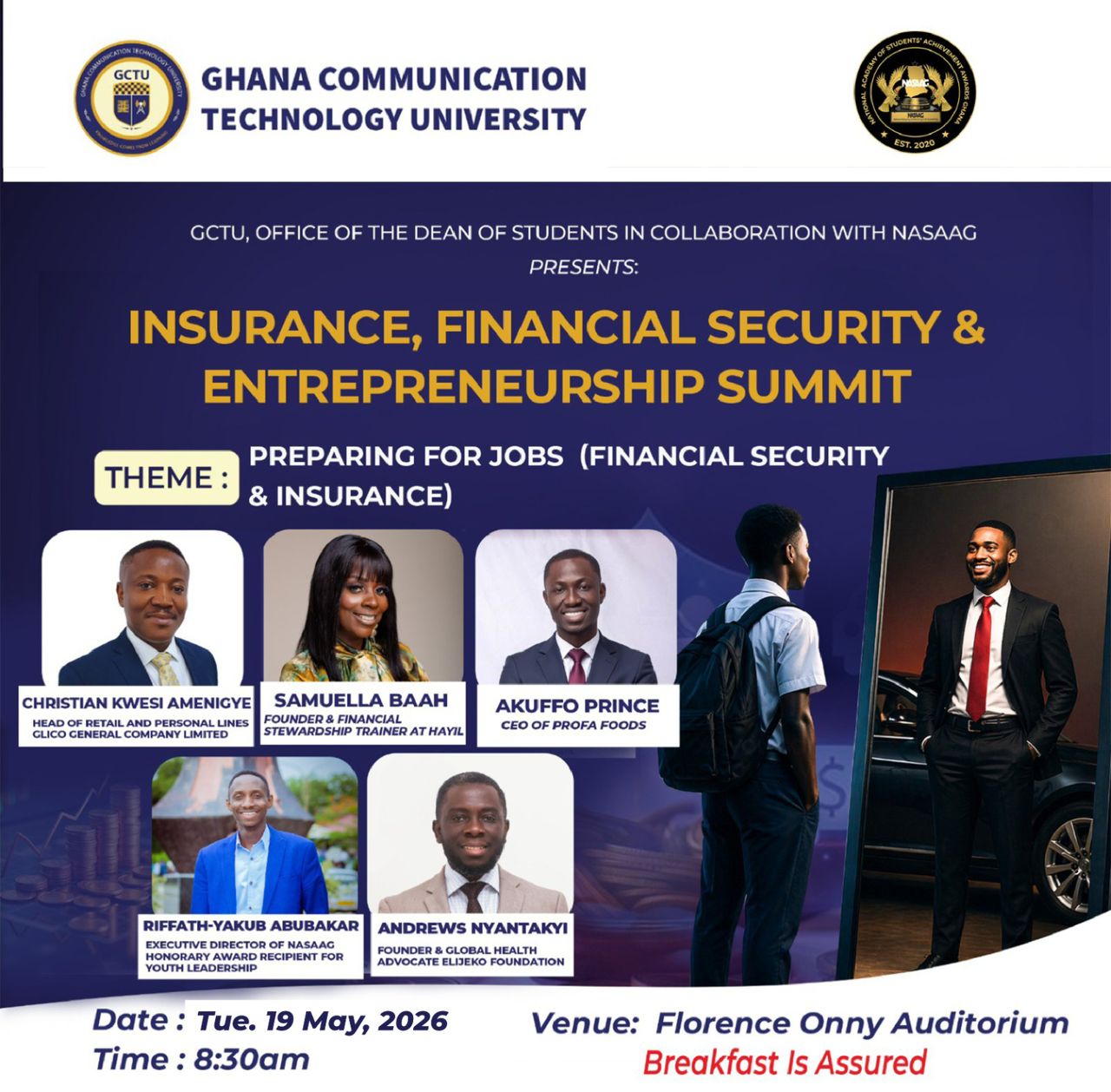 Invitation to Summit – Financial Security and Insurance