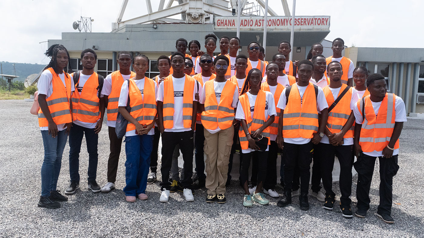 GCTU Students Explore Ghana Radio Astronomy Observatory