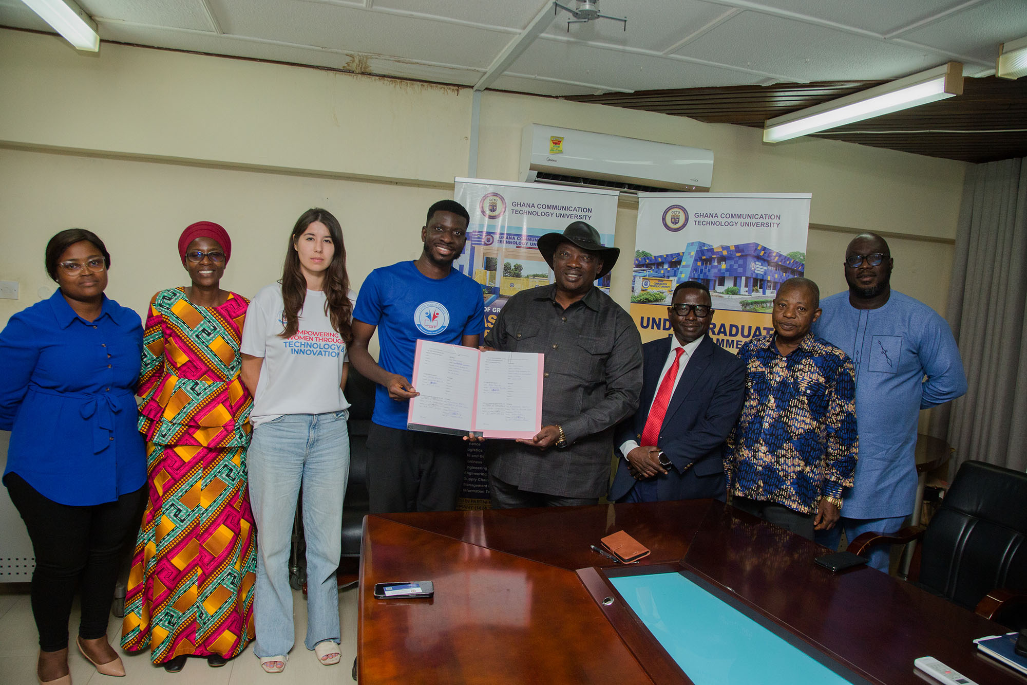 GCTU Signs Strategic MoU To Empower Girls In ICT