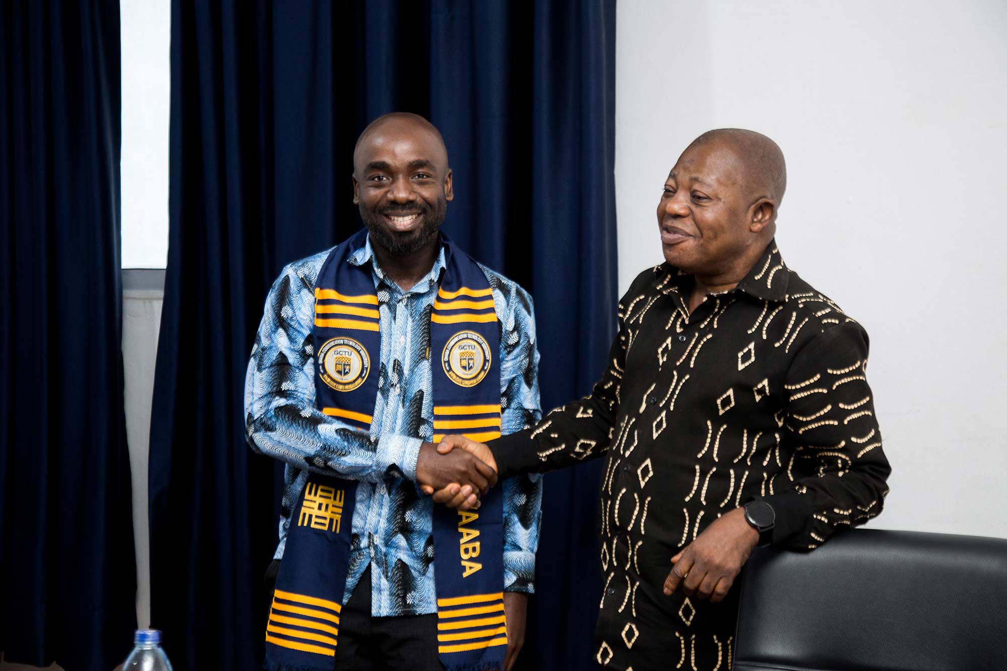 Prof._L.J._Zogli_with_GCTU_Heads_of_Department
